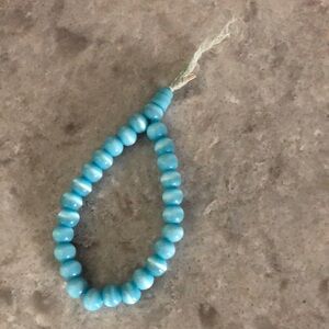 Blue Beaded Bracelet